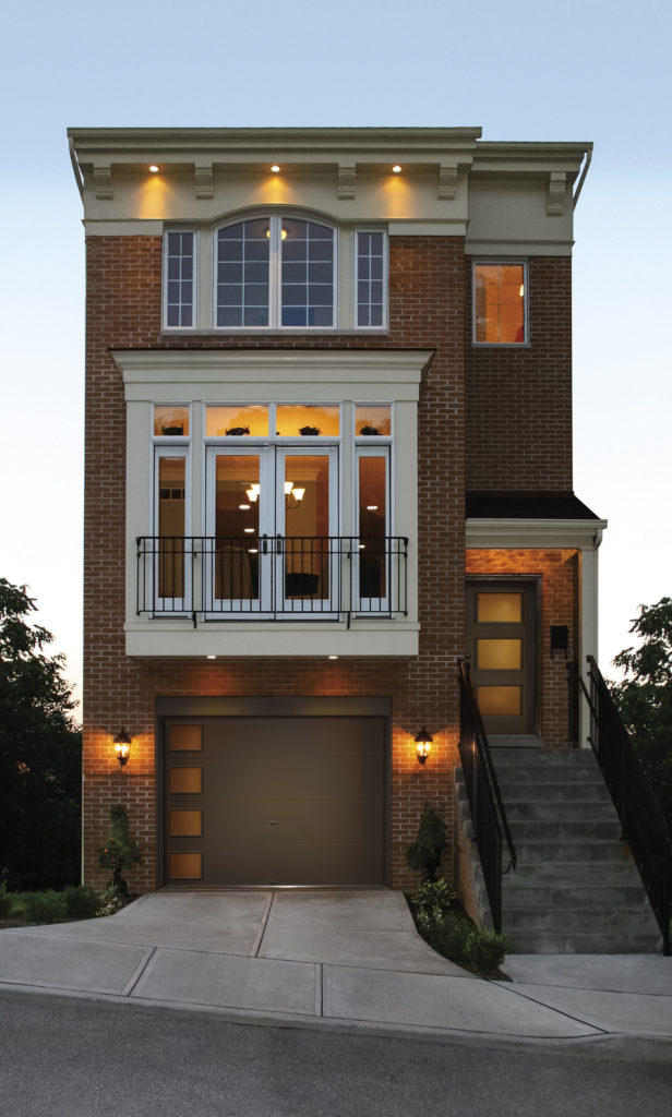 Clopay Garage Door Modern Steel Bronze Contemporary