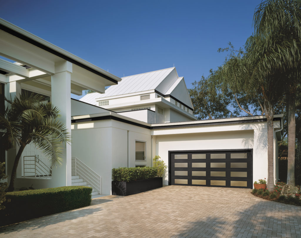 Clopay Garage Door Modern-Steel Contemporary Full View