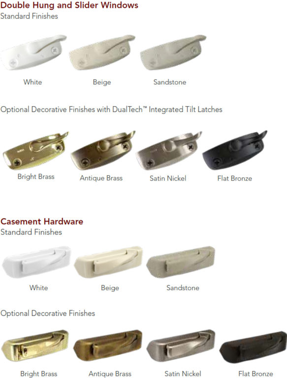 Hardware Finishes - Aeris