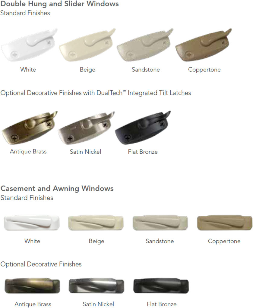 Hardware Finishes - Endure