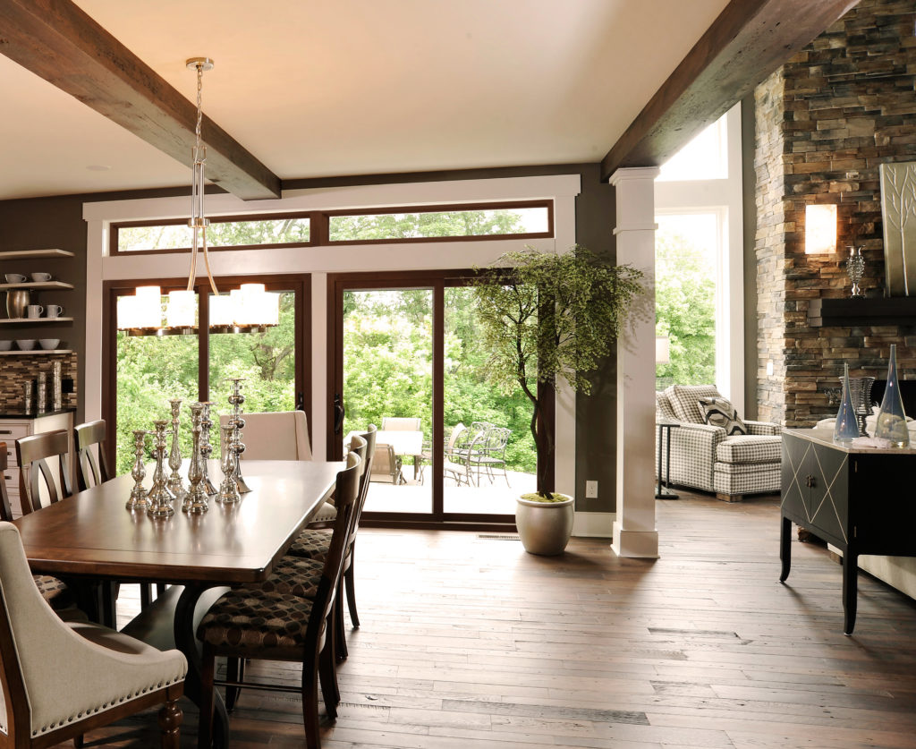 ProVia® Aeris™ Wood/Vinyl Sliding Patio Door