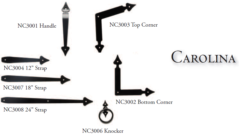 Carriage House Door Comany - Carolina Hardware