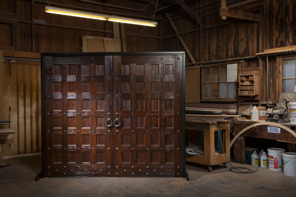 Carriage House Door Wood Casablanca