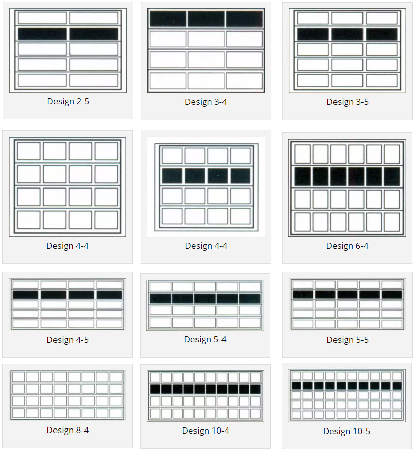 Designs Recessed Panel Wood doors rearranged