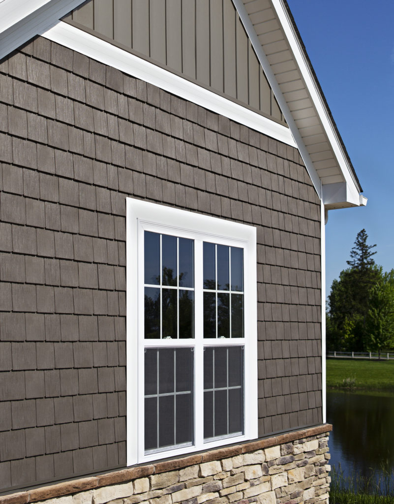Timberbay section of house closeup