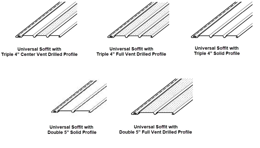 Universal Soffit Profiles