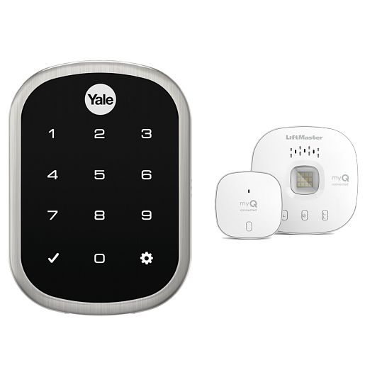 LMDBPACK smart deadbolt outside
